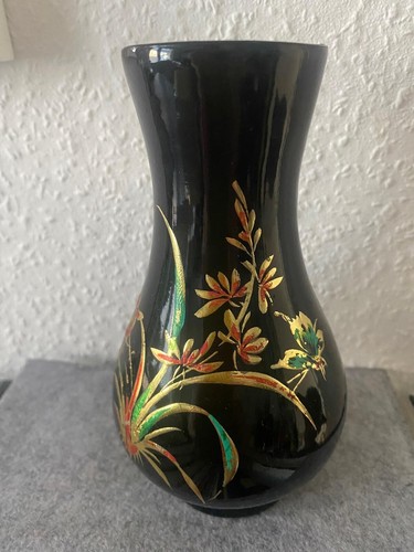 Holz lack vase - holz-lack-vase, asiatisch