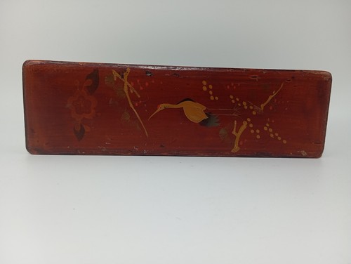 Japan lackdose antik holz - lackdose,