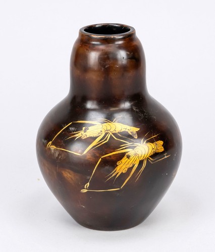 Japan meiji lack vase - japan, |